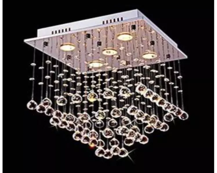 Crystal Raindrop Chandelier 8011-5